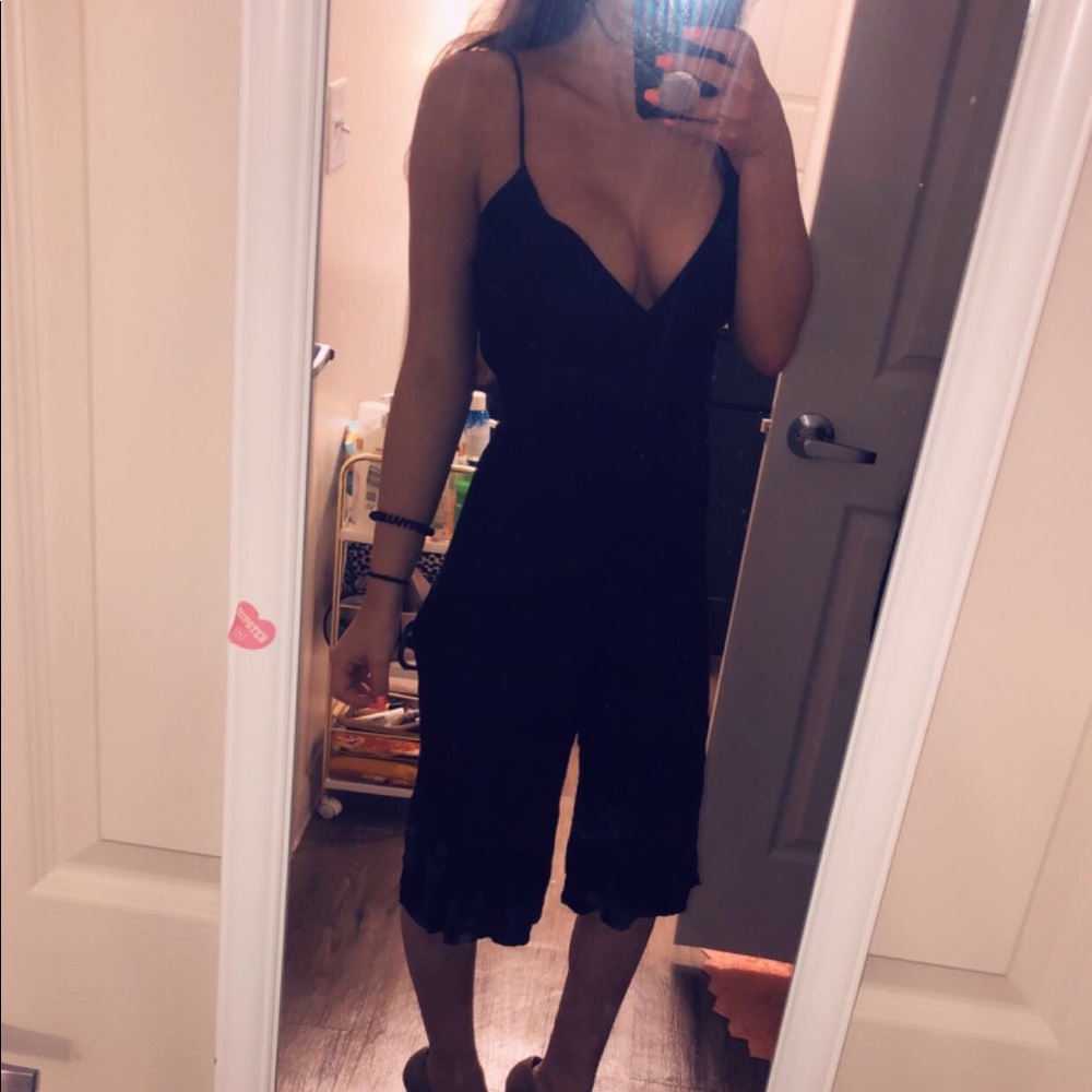 Black jumpsuit